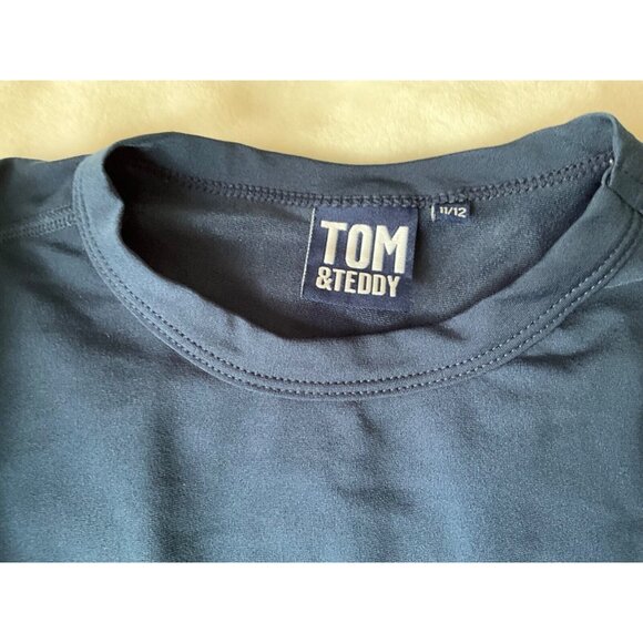 Shorts Boys 12 - 14 Lot of 3 Athletic black Gray Blue Logo Casual Sporty + top - Picture 8 of 9